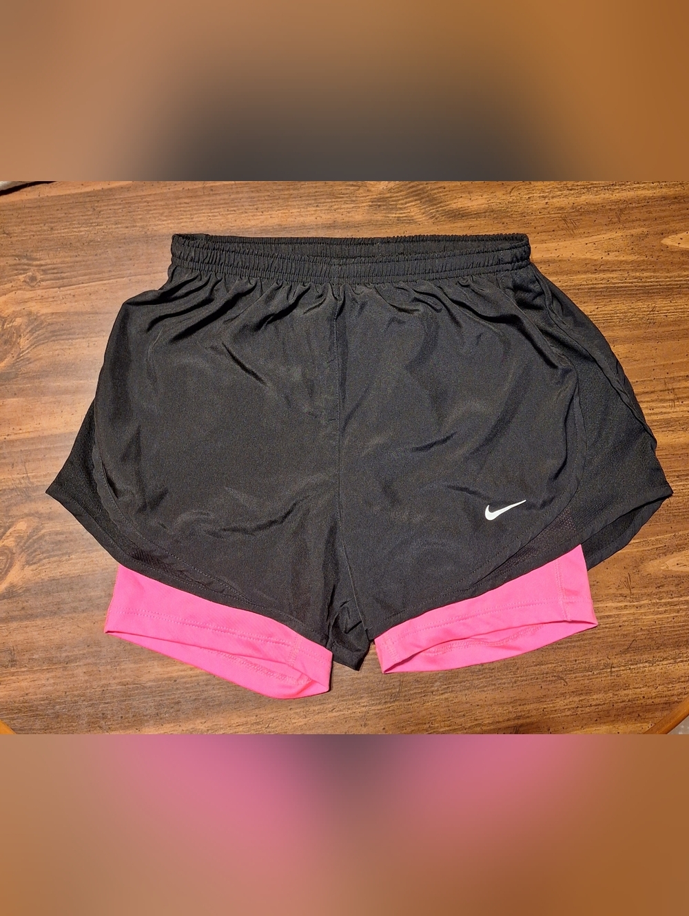 Women's Nike Dri Fit 2 In 1 Athletic Shorts. Sz S